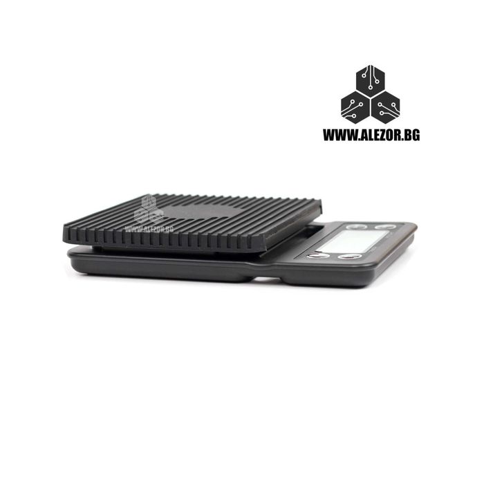 Електронна везна за кафе с таймер,Обхват 5kg, Резолюция 0.1g, 20204109