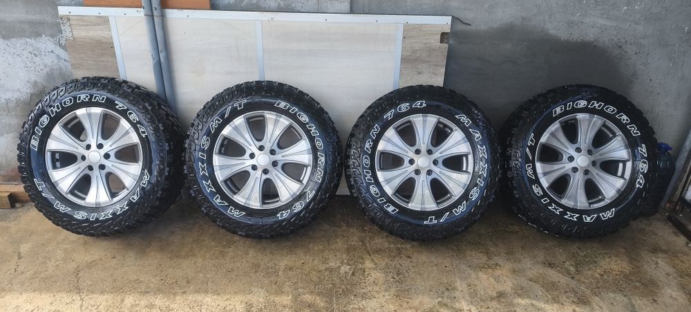 Jante+cauciucuri 265/65/R17 M/T Nissan