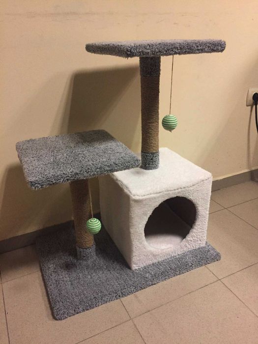 Катерушка с къщичка-вертикална и хоризонтална