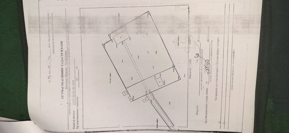 ТУЙХОНА ,70 сотих ери билан сотилади