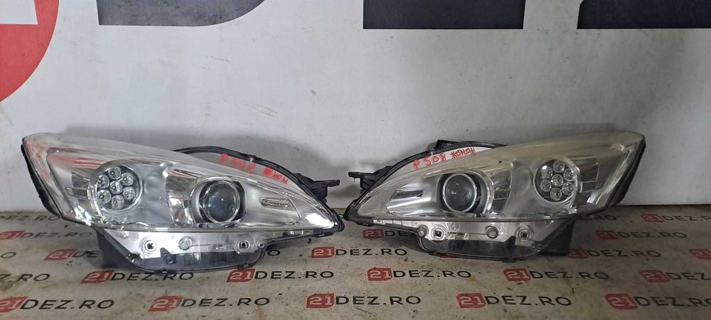 Faruri complete / Far stanga si Far dreapta pentru Peugeot 508 Xenon si LED anul 2014 , pretul afisat este per bucata