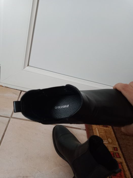 Ghete de piele damă GRACELAND mărimea 39  .  9/10