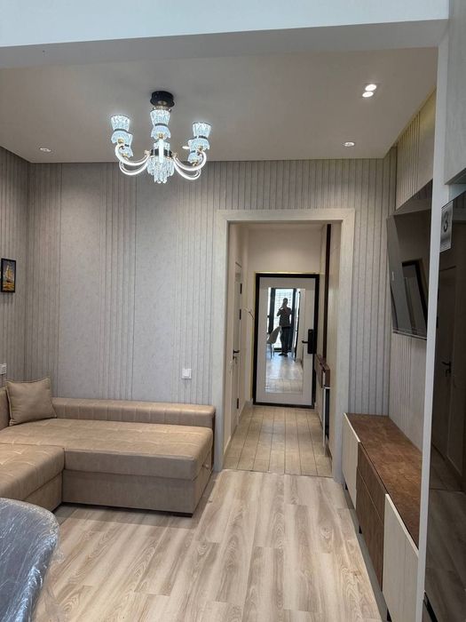 1 комн. Евроремонт 30м²мебель+техника+балкон ЖК Prestige Gardens