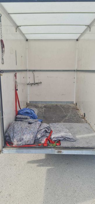 Немско ремарке Brenderup K1504T 1.5т товарно/фургон