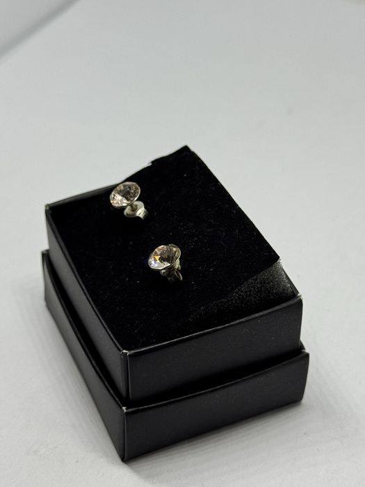 красиви сребърни обеци 1.13гр 925