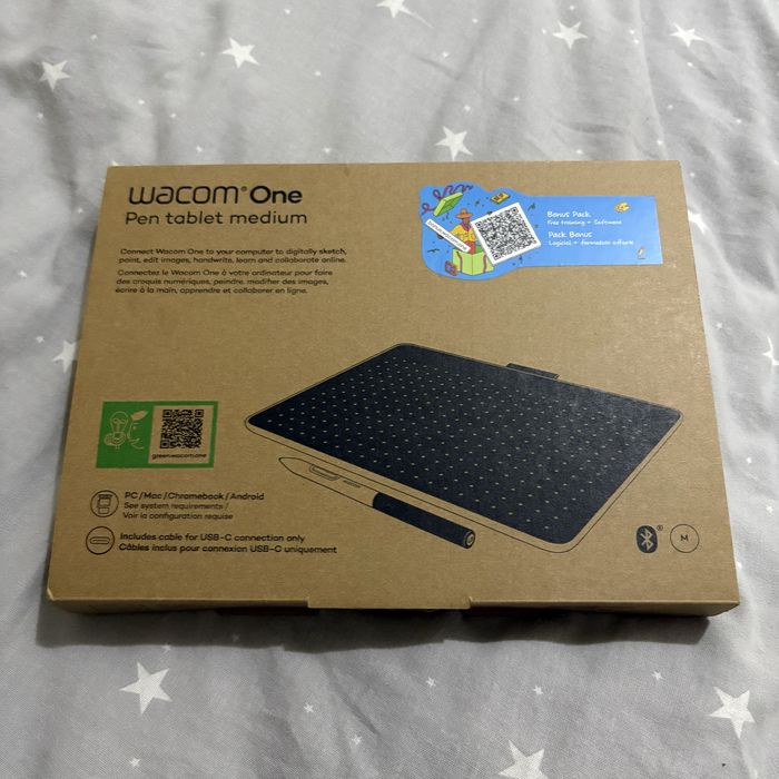 Графический планшет Wacom One Medium CTC6110WLW1B