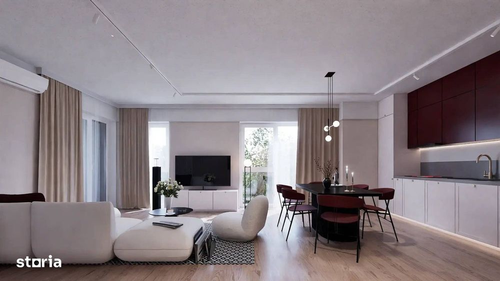 Penthouse 3 camere NOU de vanzare de la dezvoltator avans 5%