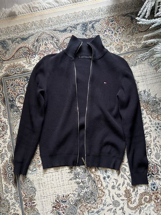 Кардиган полузамок tommy hilfgier