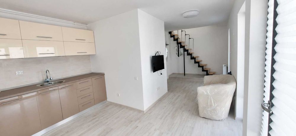 Apartament 2 camere + spațiu birou, tip duplex, nou, cu terasă de 30 mp și parcare – Pallady/Trapezului-Proprietar