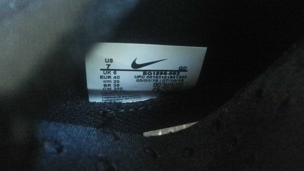 NIKE ZOOM PEGASUS TURBO SHIELD BQ1896-002 Размер EUR 40 маратонки 413-14-S