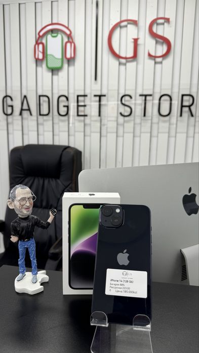 Iphone 14(128)black айфон 14(128) Павлодар
