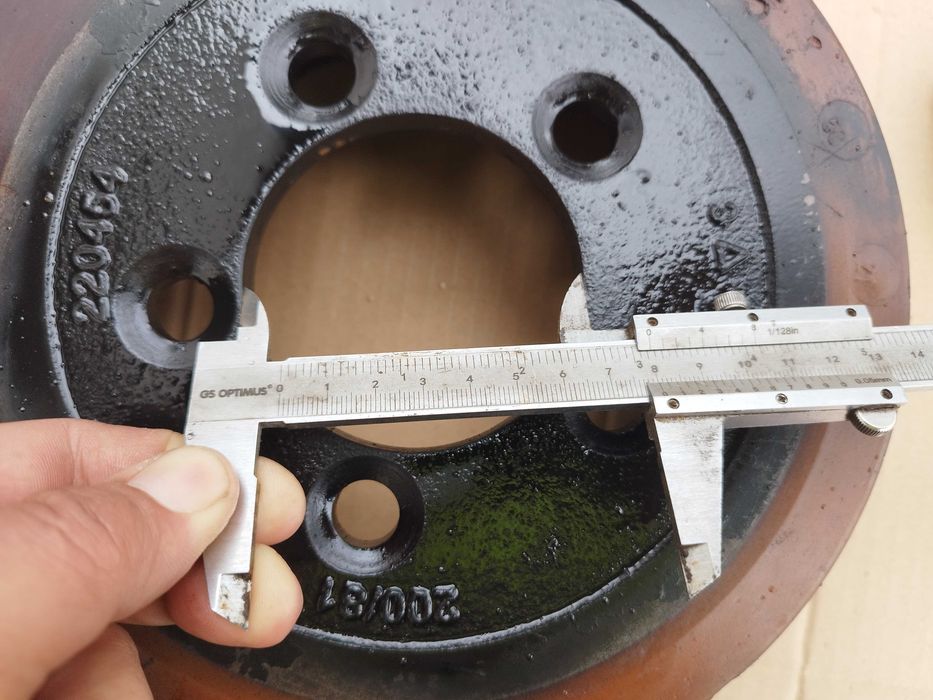 Rola cauciuc cărucior transpaleta lisa