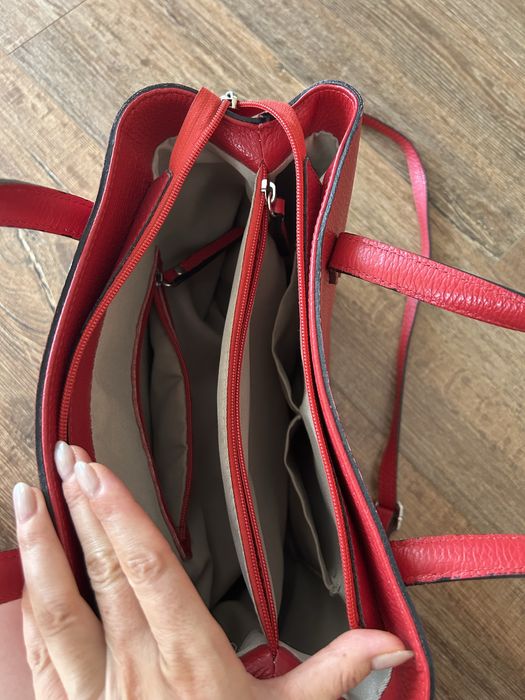 Дамска чанта естествена кожа