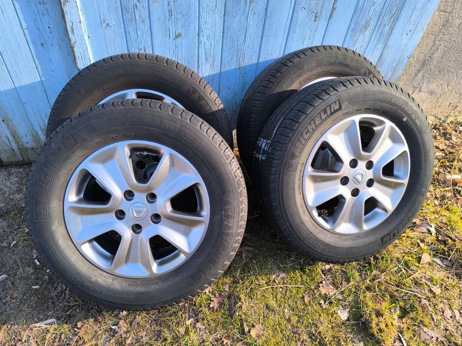 Jante Duster  5 x114.3 Michelin anvelope Vara/Iarna - All season / 215/65 R16 Originale