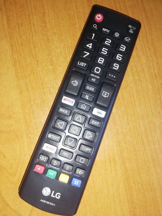 Telecomanda LG cu Netflix