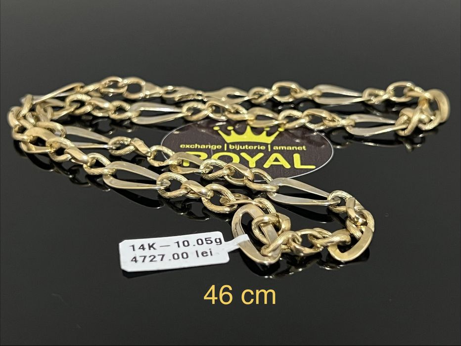 Bijuteria Royal CB : Lant aur 14K 585  10,05 gr