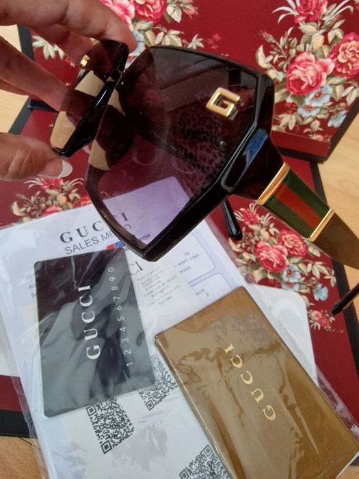 Ochelari Gucci new model, saculet, etichetă