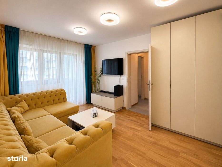 Stefan cel Mare - Viitorului, 2 camere de inchiriat, mobilat complet — fotografia 1