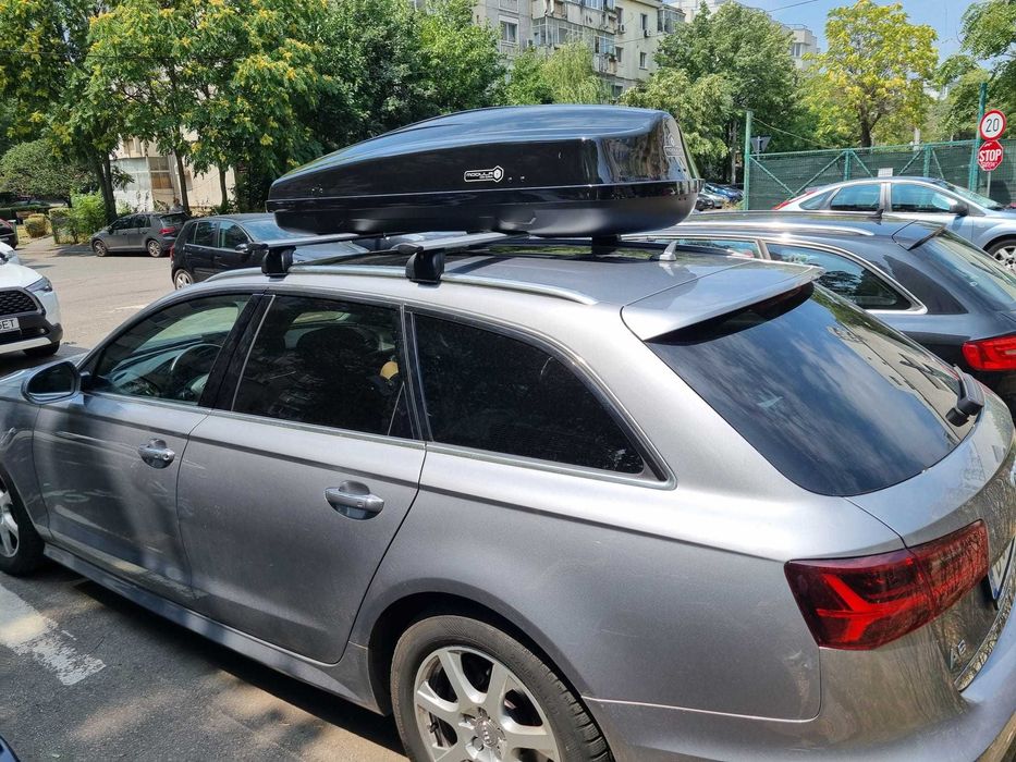 Bare portbagaj Audi A3 A4 A6 Q3 Q5 Q7 / Aluminiu AERO Wingbar