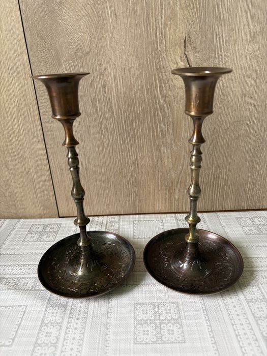 Sfesnice vechi din alama