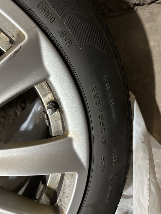 Set Jante BMW 17” 225/55 + Cauciucuri Iarna Goodyear Ultragrip 8