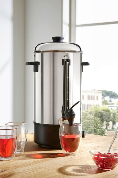 Încălzitor profesional din inox pentru cafea, ceai sau vin fiert