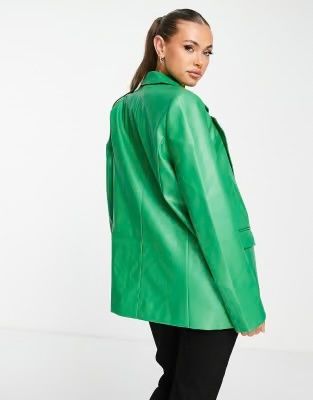 Дамско кожено сако-34 номер