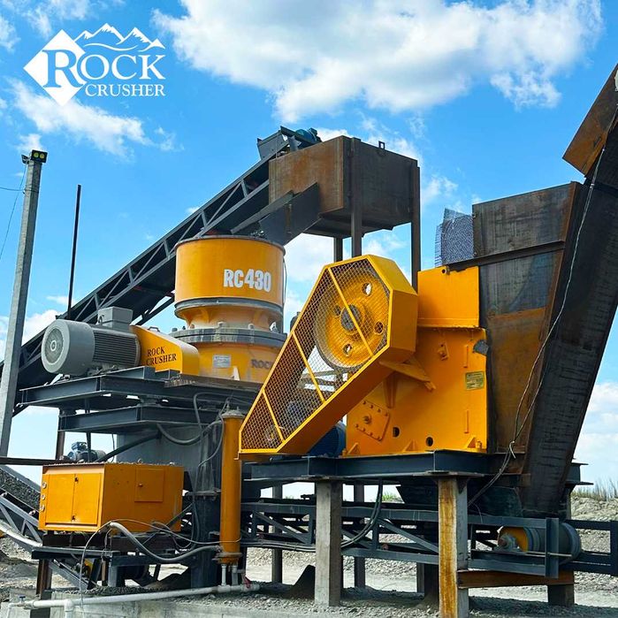 Конусная дробилка модель СН 430 Rock Crusher (Sandvik)