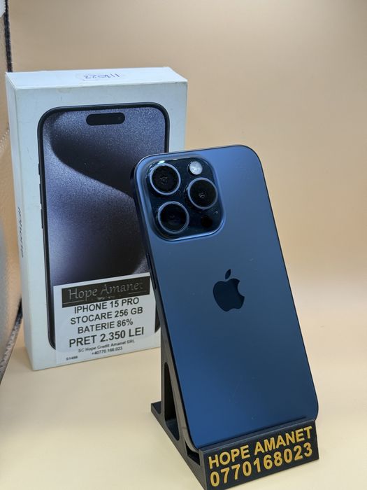 Hope Amanet P7 Iphone 15 Pro 256 Gb