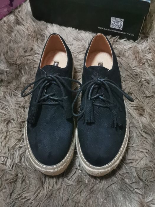 Pantofi casual cu talpa din iută