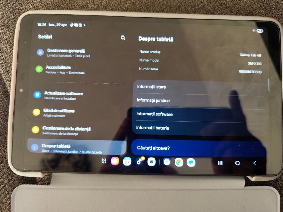 Tableta Samsung Galaxy Tab A9 8GB RAM
RAM, 128GB, WIFI, GRAY