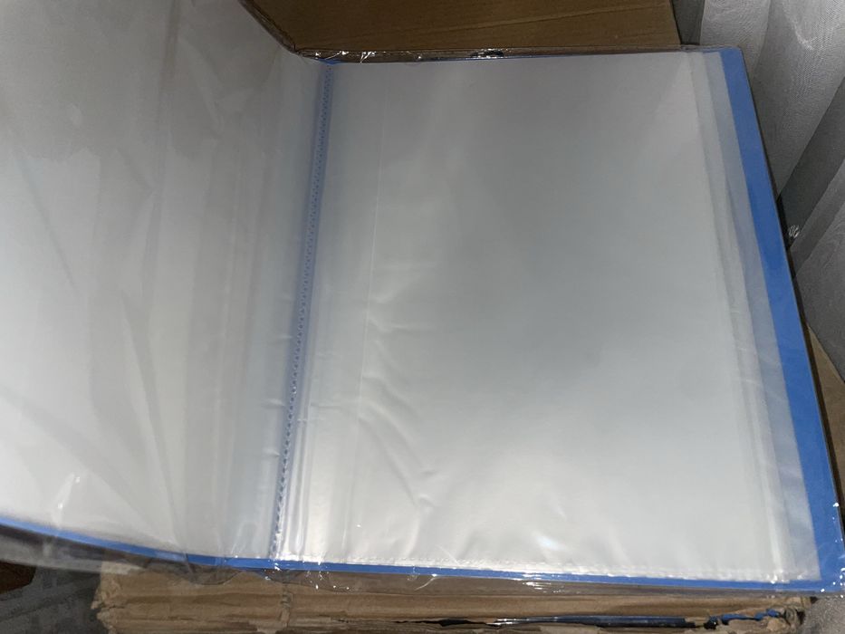 Файл- Папка 100 листов в синем цвете