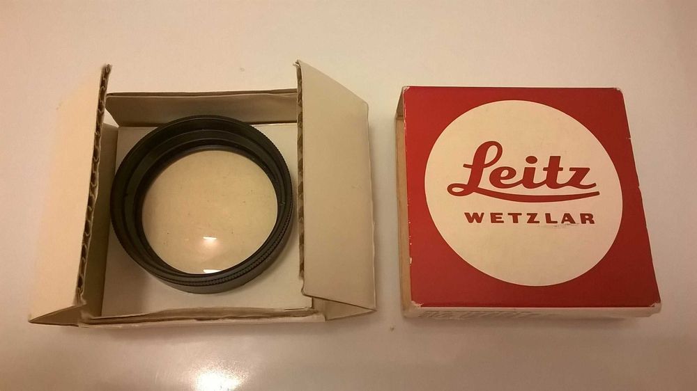Leica obiectiv filtru aparat foto Leitz Wetzlar ELPRO 2 bucati