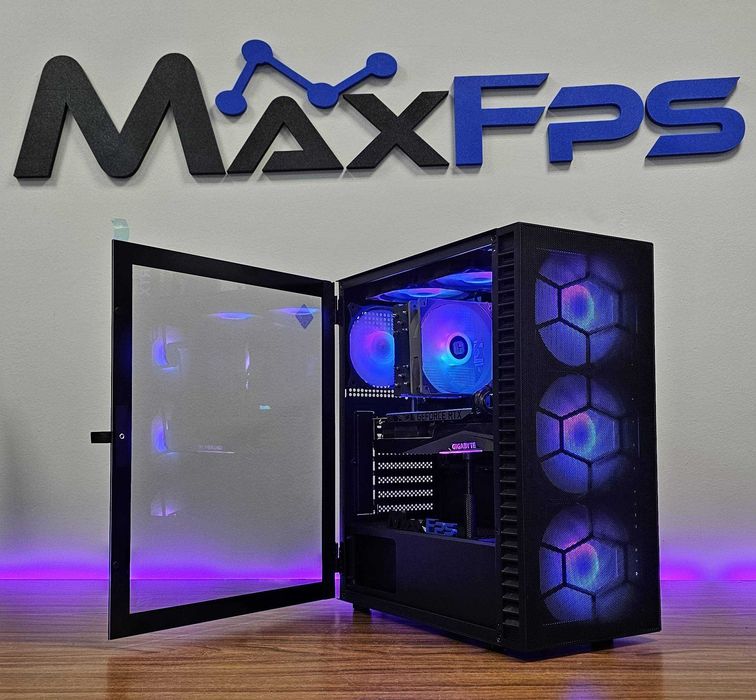 НОВО! RTX 3080, i5-14400F, 32GB DDR4 Геймърски компютър