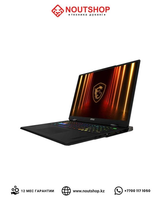 MSI Vector A18 HX AI AMD R9/RTX5080/64GB/2TB SSD