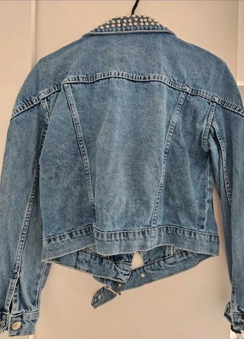 Geaca blugi light blue S