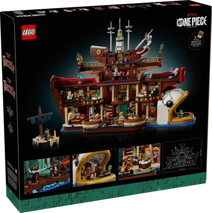 НОВО LEGO One Piece 75640 - The Baratie Floating Restaurant