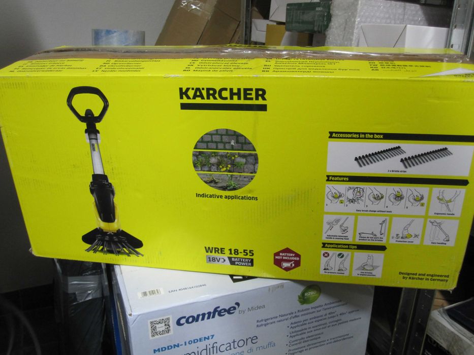 Perie electrica KARCHER WRE 18-55, 18V, 2.5Ah, acumulator