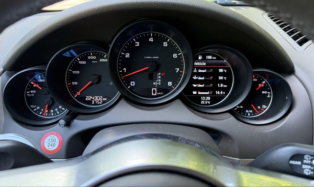 Porsche Cayenne 3.6 300hp 2017