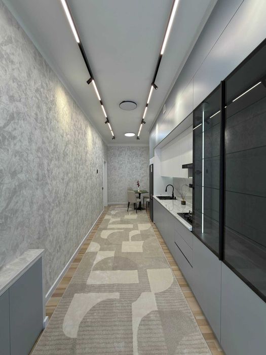 3-ком квартира 100 кв.м. ЖК BM Group, ЕВРО РЕМОНТ, РОВД Шайхантахур.
