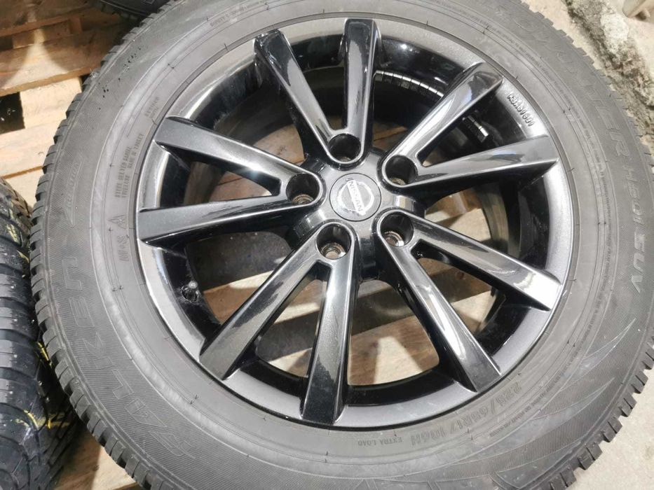Jante originale Nissan Qashqai / X-Trail R.17 cu anvelope de iarna