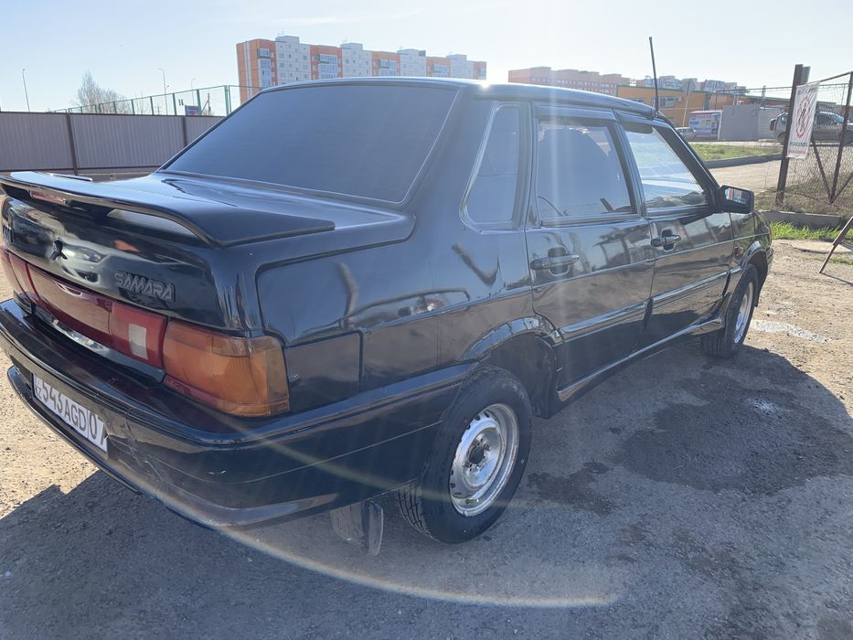 Ваз 2115 қара түсті 2007 ж.ш