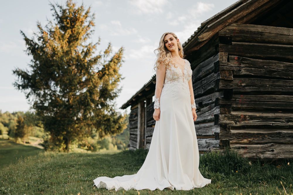 Rochie de mireasa A-line