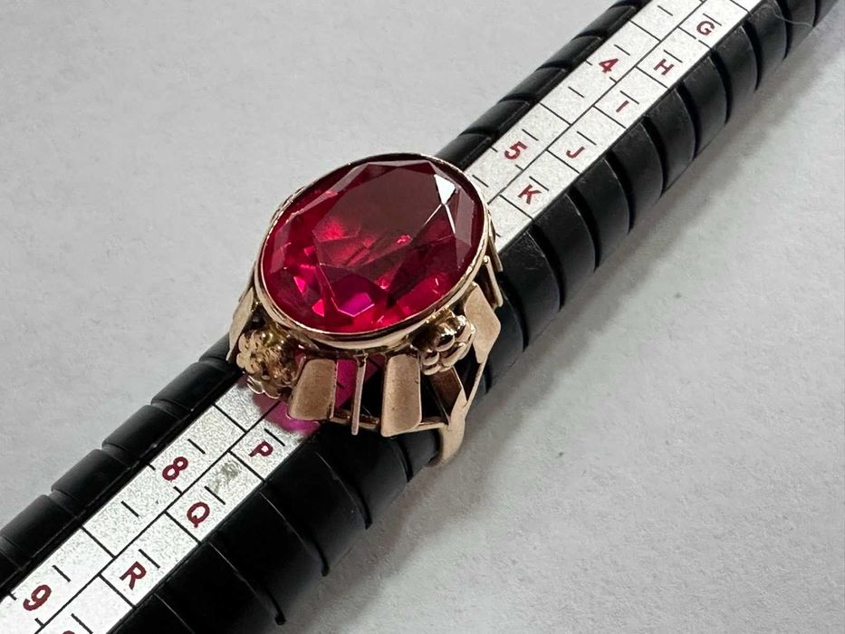 Златен дамски пръстен 14K – 7,07гр, размер 53