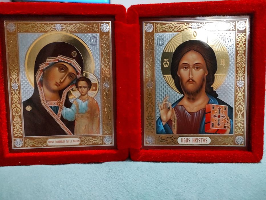 Icoana  Maica Domnului și Isus