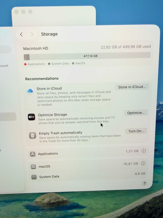Macbook Pro 16" 2019 i7 16gb ram 512gb ssd