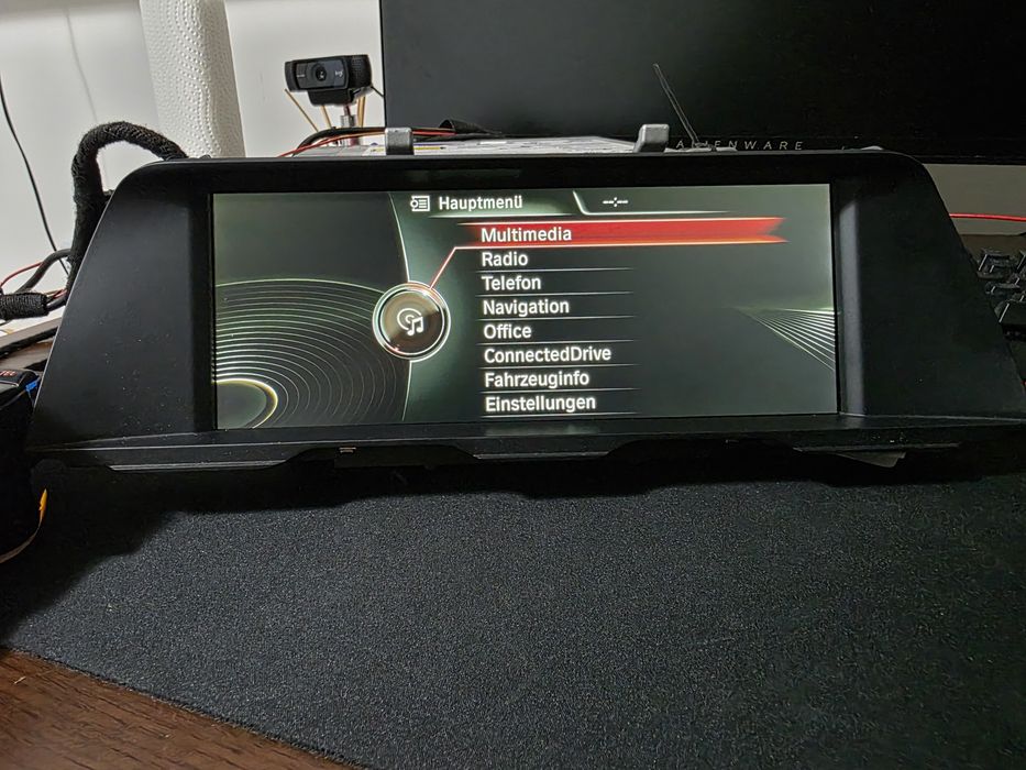 Display Bmw seria 5, F10, X5, F15, Controller ZBE, Unitate NBT