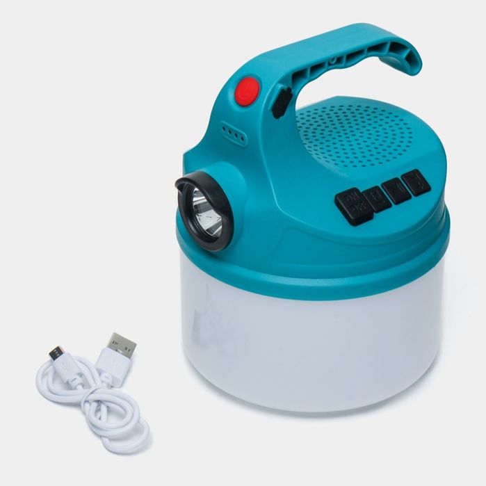 Туристический фонарь аккумуляторный водонепроницаемый