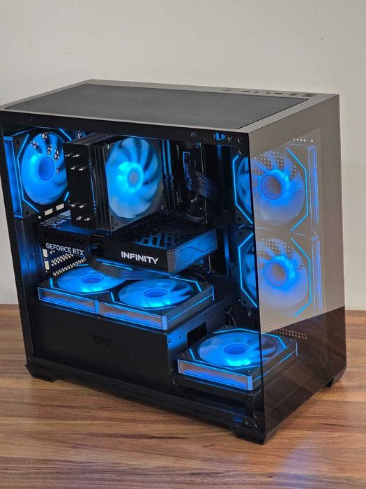 Геймърски компютър - Нов ( Ryzen 7 5700X | RТX 5060 | DDR4 RAM | SSD )