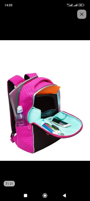 Рюкзак школьный для девочки